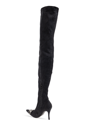 Diesel Denim heeled boots D-VENUS TBT