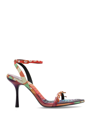 ‘d-vina charm’ heeled sandals od Diesel