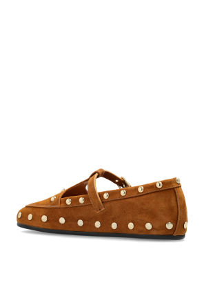 Ganni Ballet flats with studs