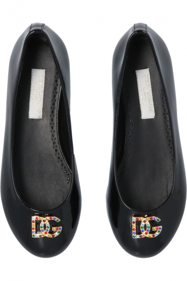 DOLCE & GABBANA KIDS HEADBAND bead dolce & Gabbana Leather Belt With Contrasting Logo Detail