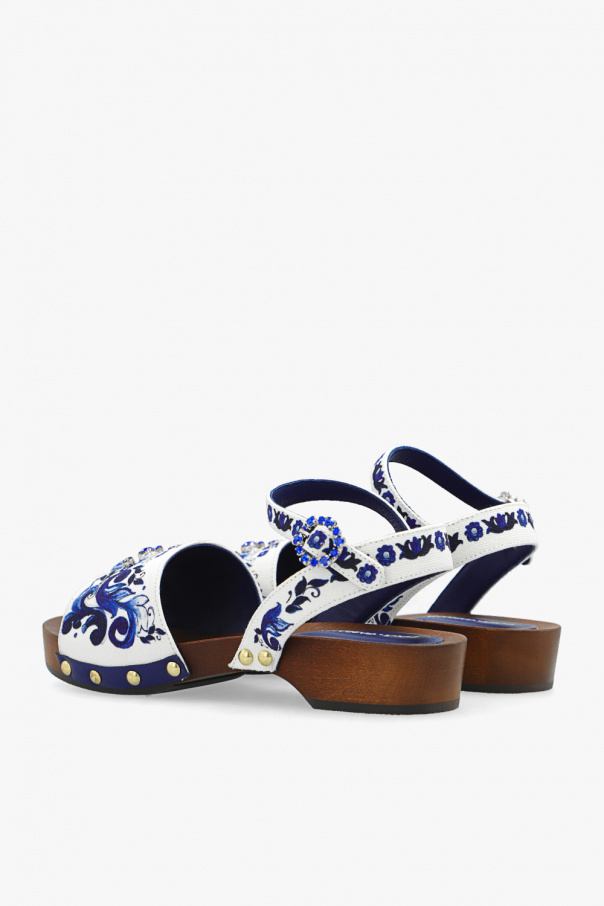 dolce Women & Gabbana Kids Patterned sandals