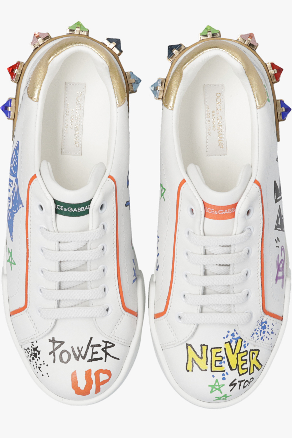 Dolce & Gabbana Kids Leather sneakers