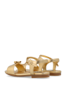 Dolce & Gabbana Kids Leather sandals with logo