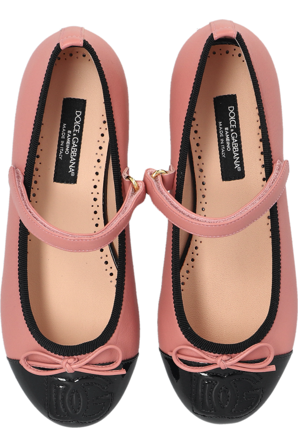 Dolce & Gabbana Kids Bailarinas con logo