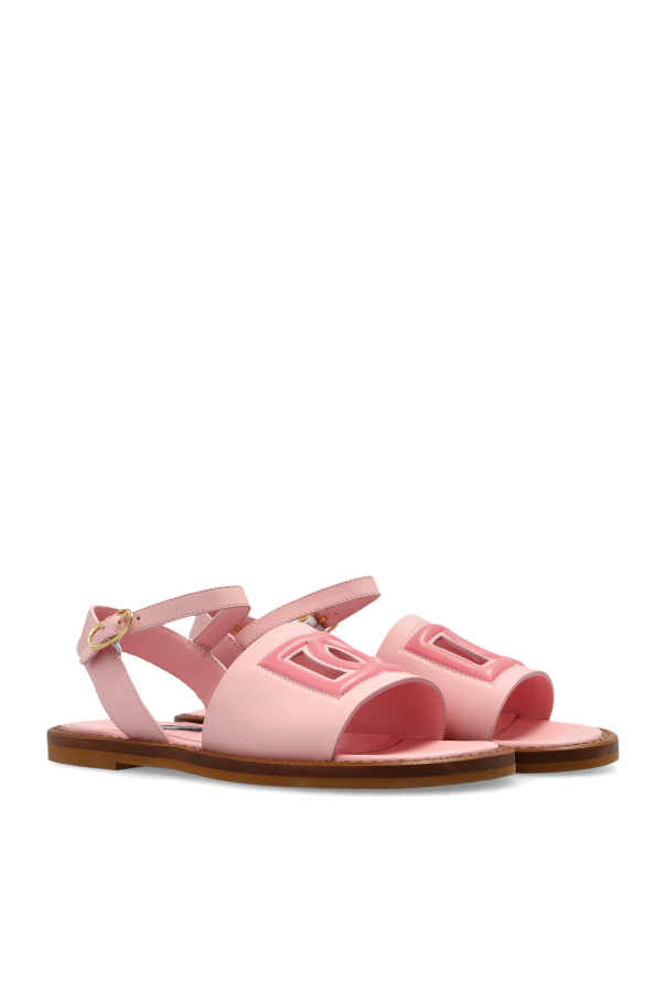 Dolce & Gabbana Kids Leather sandals