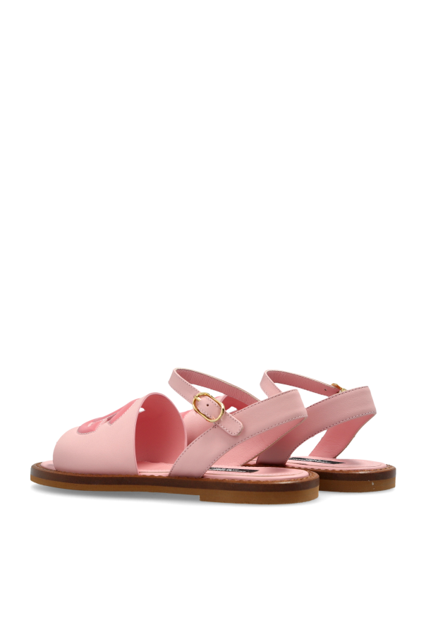 Dolce & Gabbana Kids Leather sandals