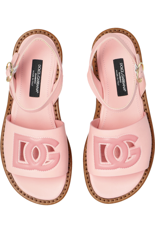 Dolce & Gabbana Kids Leather sandals