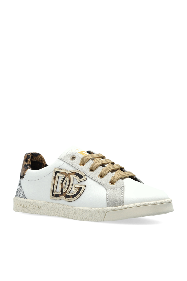 Dolce & Gabbana Kids Zapatillas deportivas con apliques