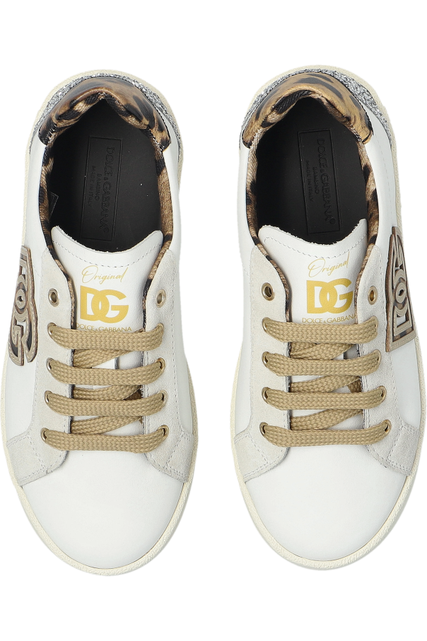 Dolce & Gabbana Kids Zapatillas deportivas con apliques