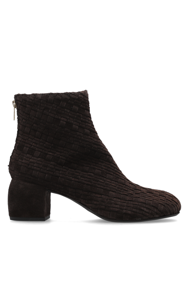 Suede heeled ankle boots `Tina Woven` od AGL