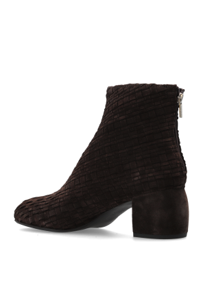 AGL Suede heeled ankle boots "Tina Woven"
