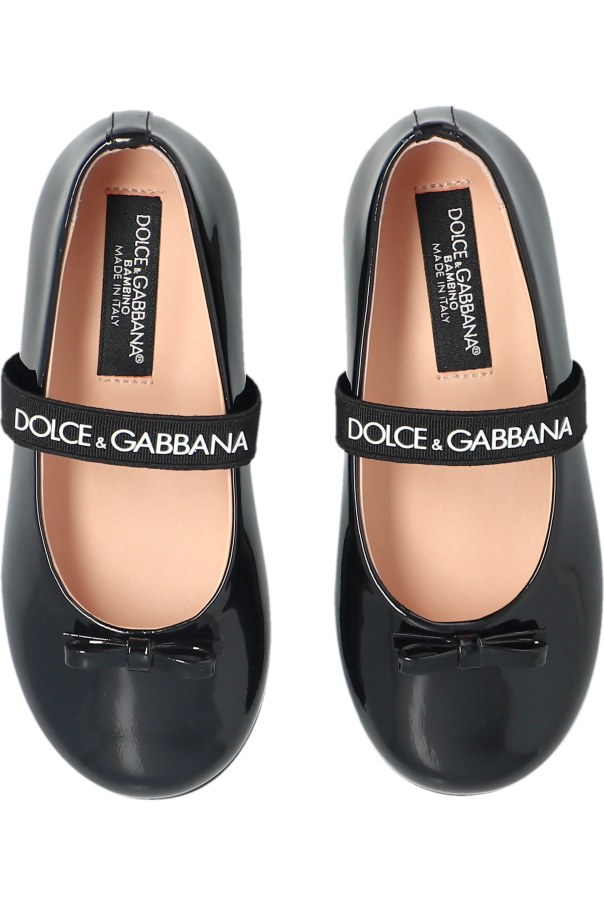 Dolce & Gabbana Kids Bailarinas con logo