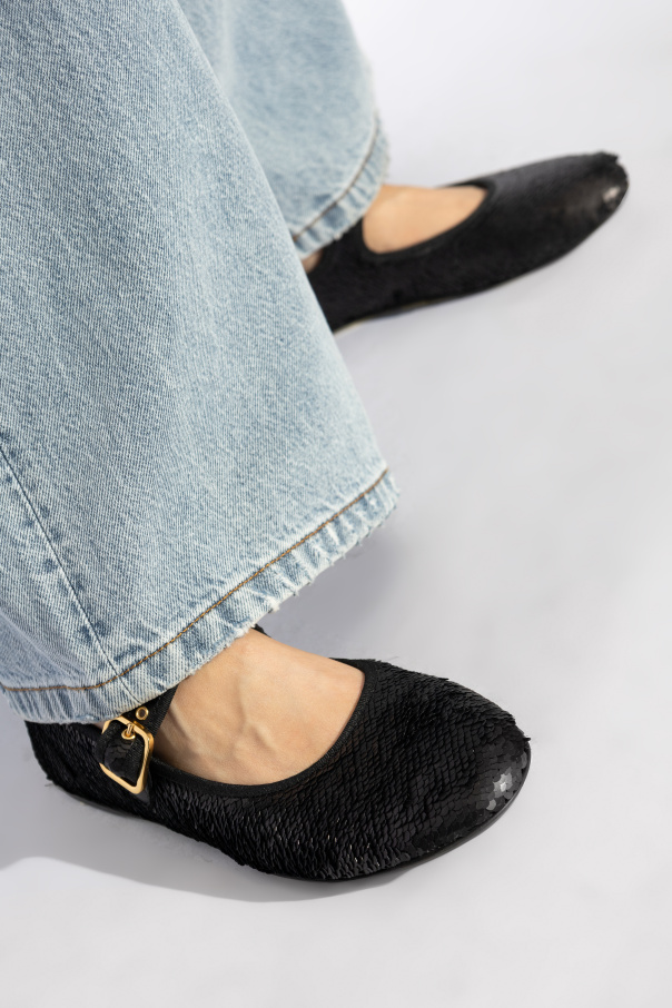 AGL Sequin ballet flats Hoola