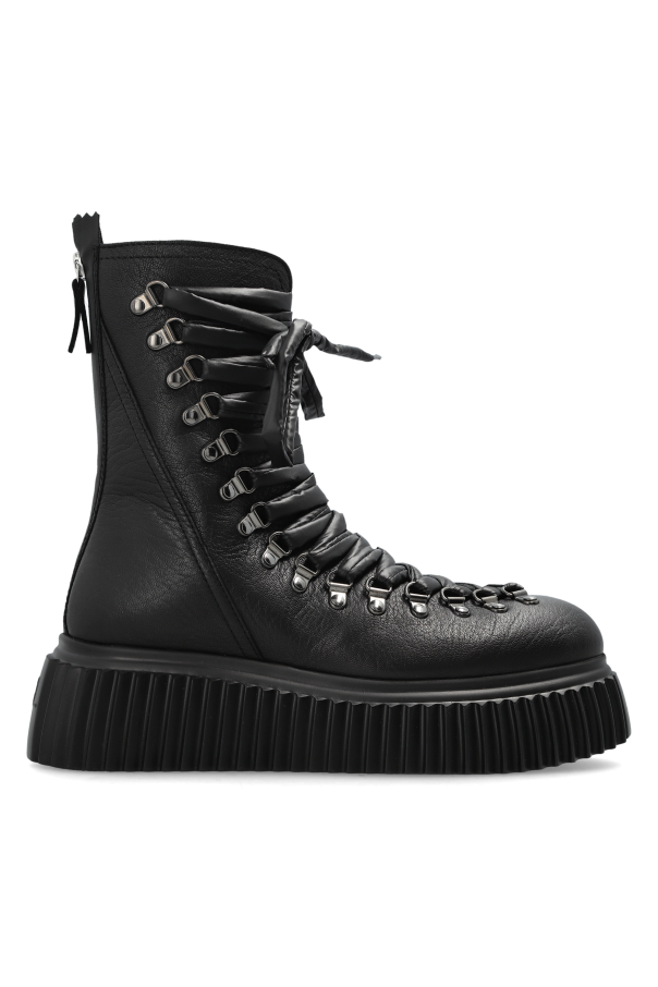 Platform ankle boots 