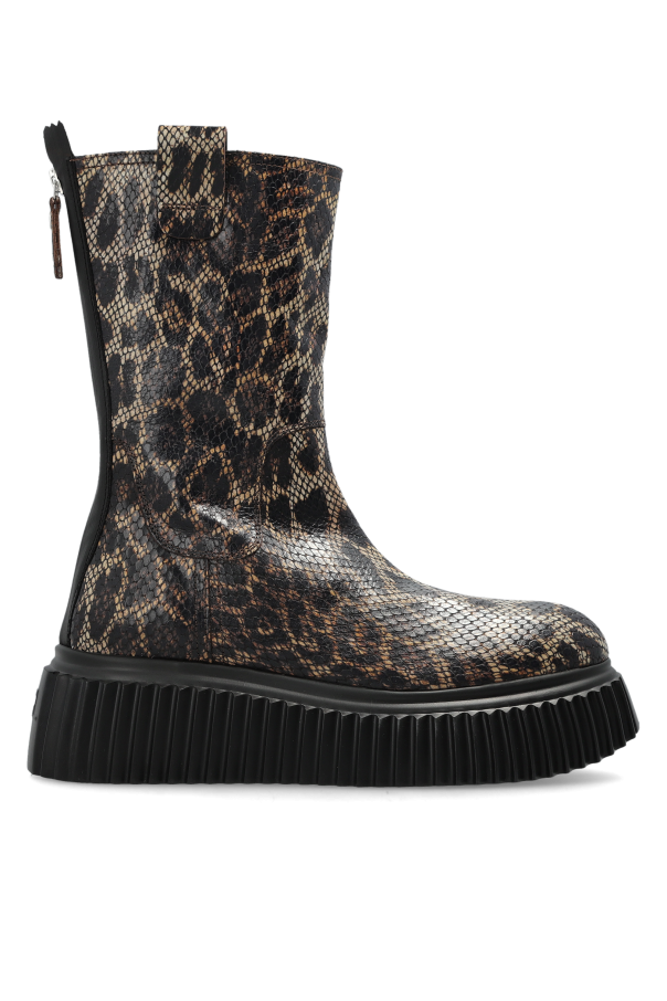 Platform ankle boots 