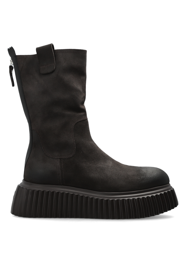 Platform ankle boots 