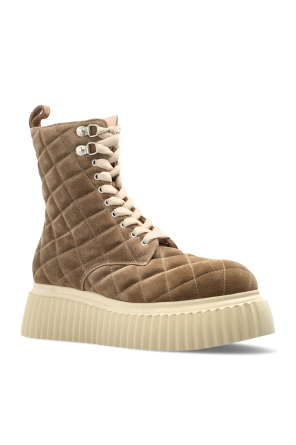 AGL Suede "Elsa" Platform Shoes