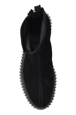 AGL Suede platform ankle boots "Mirabel"