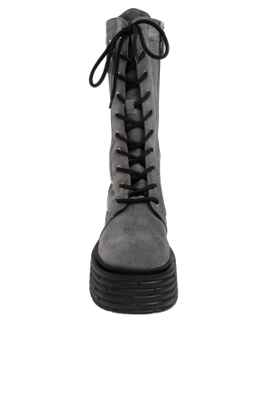 AGL Suede "Lignes" platform shoes