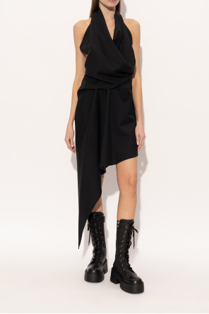 AGL Leather platform shoes 'Lignes'