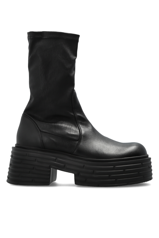 Platform ankle boots 'Lignes' od AGL