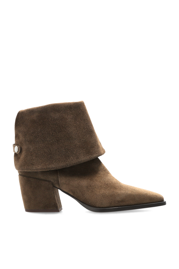 Suede heeled ankle boots "Abigail" od AGL