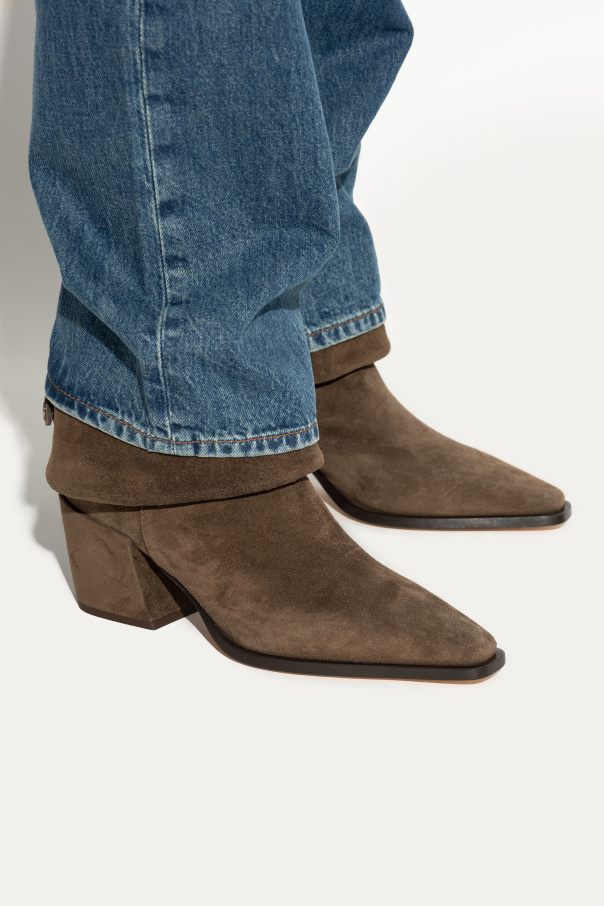 AGL Wildleder Stiefeletten mit Absatz "Abigail"