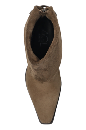 AGL Wildleder Stiefeletten mit Absatz "Abigail"