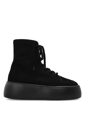 Botines de ante con plataforma "Vibe Lowboot"