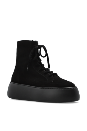AGL Zamszowe buty na platformie `Vibe Lowboot`
