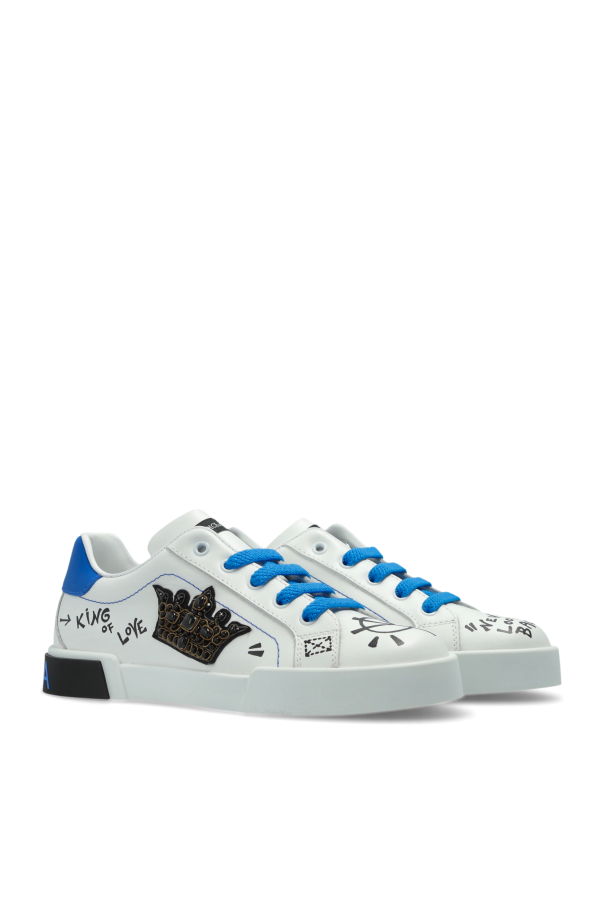 Dolce & Gabbana Kids Sports shoes with appliqués