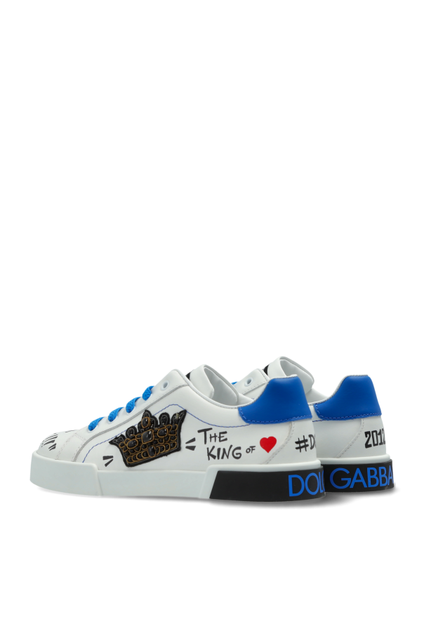 Dolce & Gabbana Kids Sports shoes with appliqués