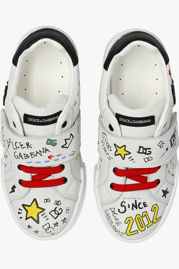 Dolce Heritage & Gabbana Kids 'Bassa' sneakers