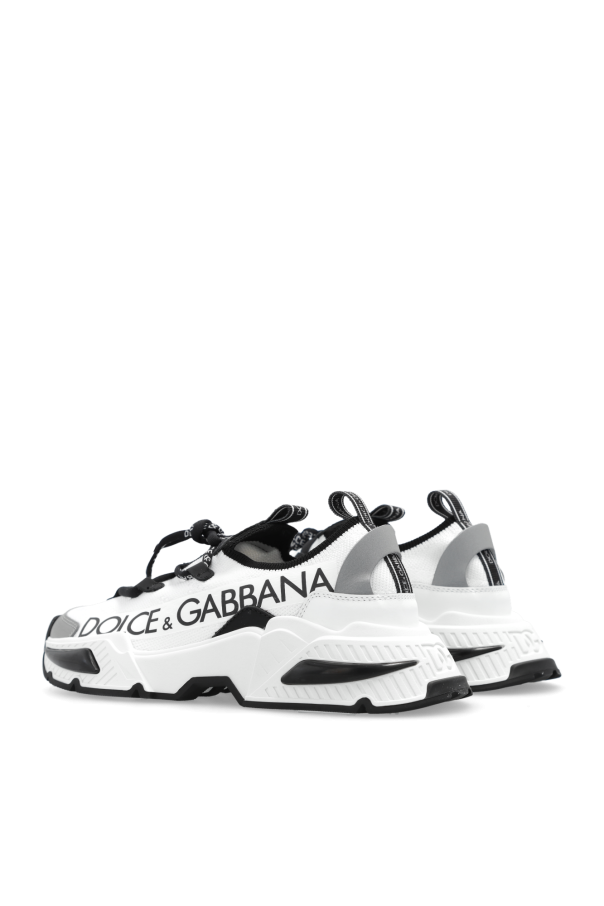 Dolce & Gabbana drawstring track shorts Black Kids Sneakers with logo