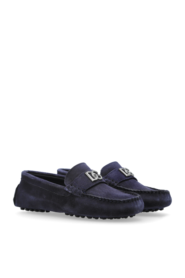 Dolce & Gabbana Kids Mocasines de ante