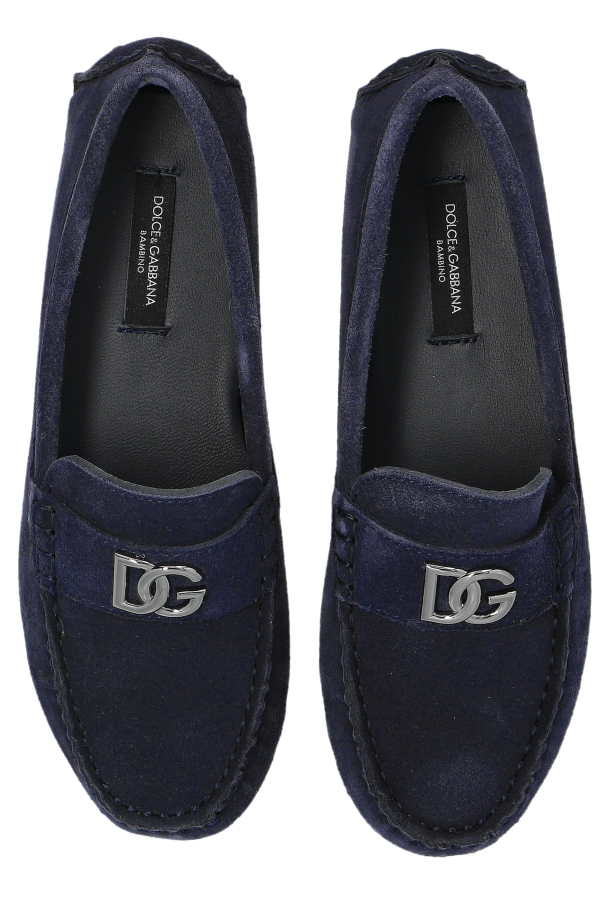 Dolce & Gabbana Kids Mocasines de ante
