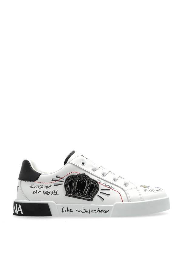 Dolce & Gabbana Kids Sports shoes with an appliqué