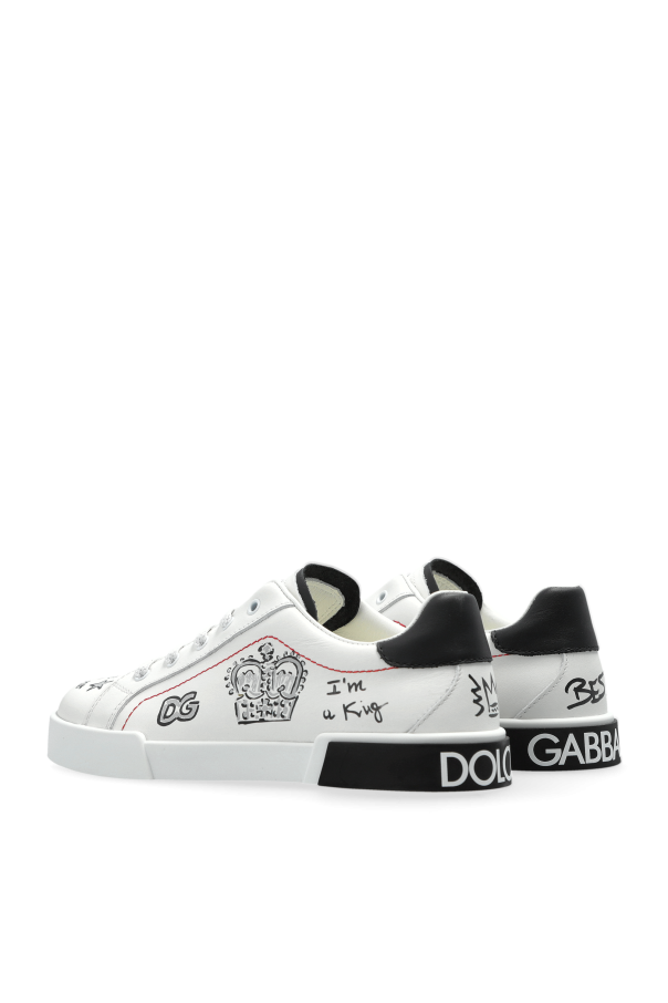 Dolce & Gabbana Kids Sports shoes with an appliqué