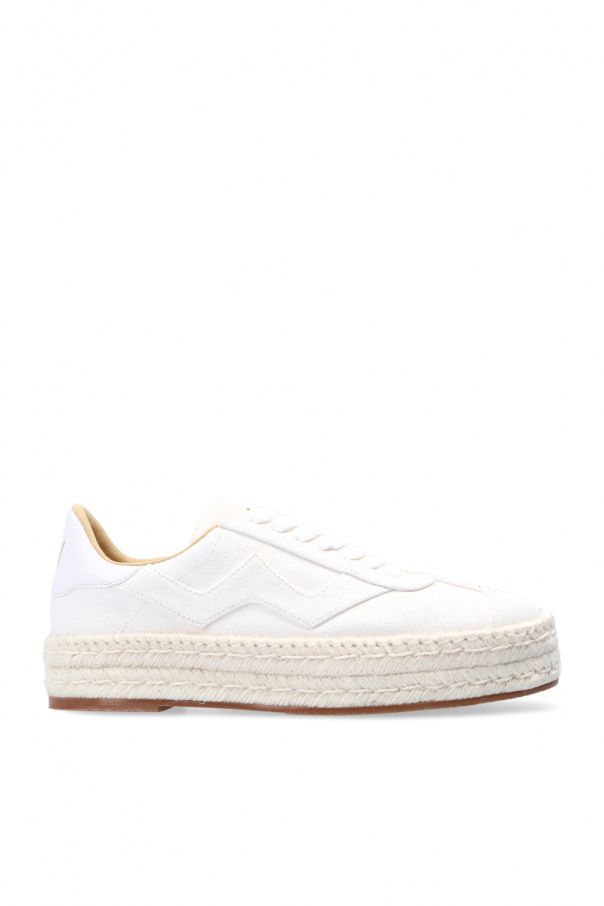 Stuart Weitzman ‘Daryl’ espadrilles with logo