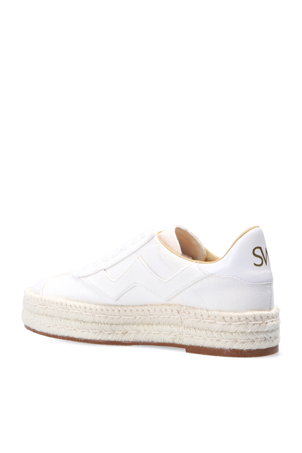 Stuart Weitzman ‘Daryl’ espadrilles with logo