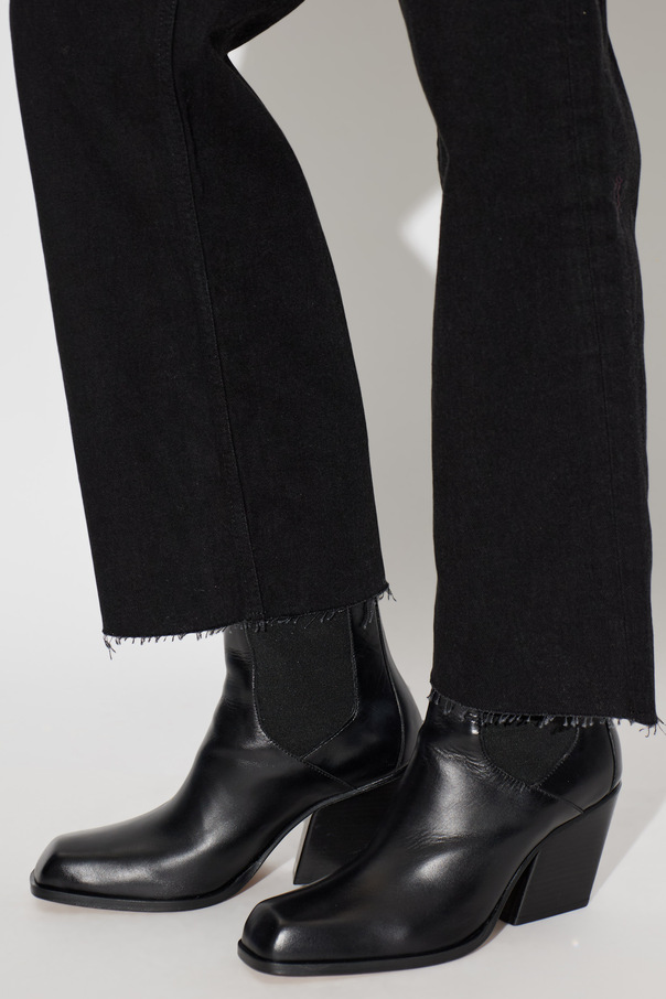 Yuzefi ‘Delavar Chelsea’ heeled ankle boots