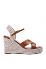 Jimmy Choo BROWN ‘Dellena’ wedge sandals