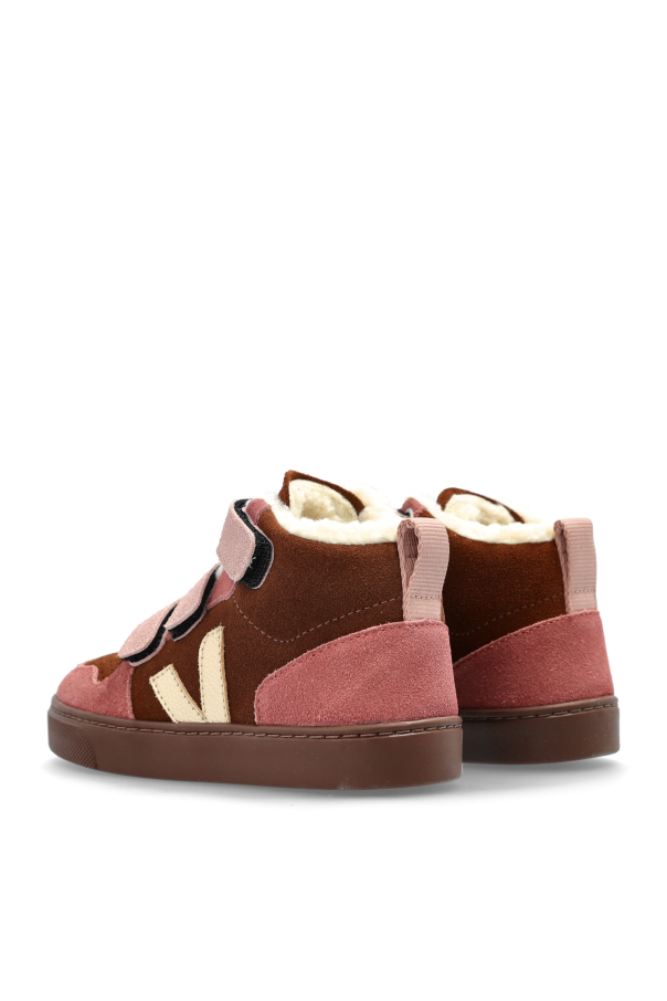 Veja Kids SMALL V-10 MID WINTER SUEDE shoes