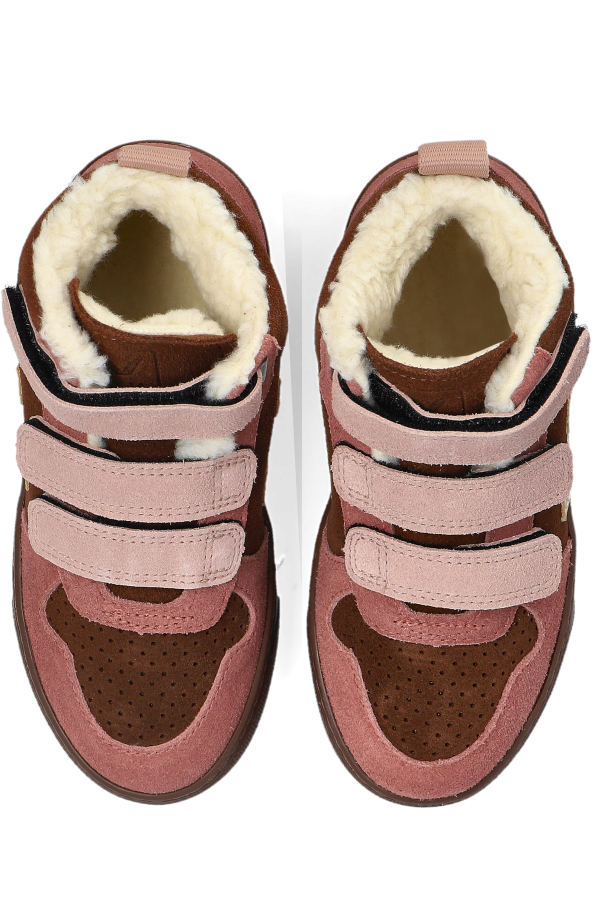 Veja Kids SMALL V-10 MID WINTER SUEDE shoes