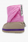 Khrisjoy PINK Quilted snow boots with logo