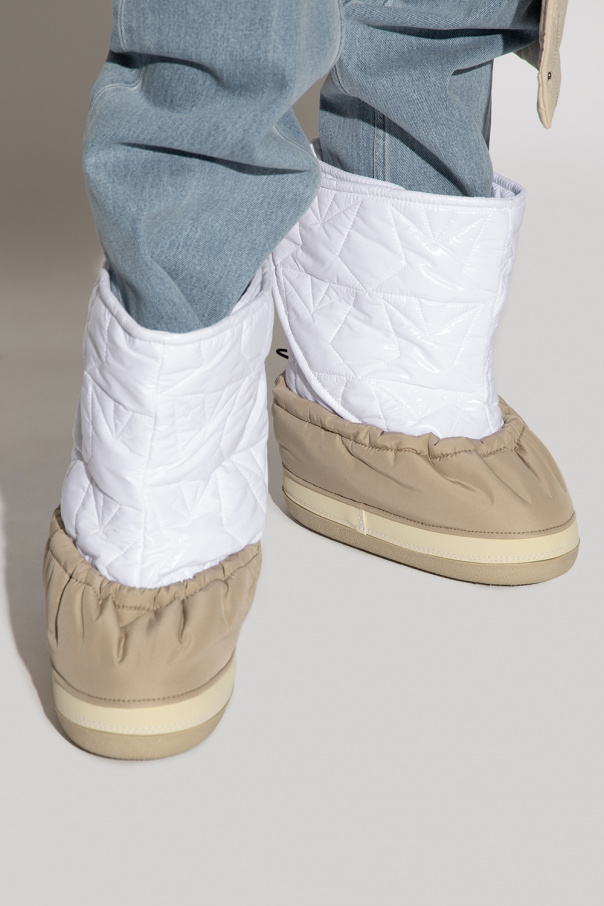 Khrisjoy Mock-croc leather knee-high boots