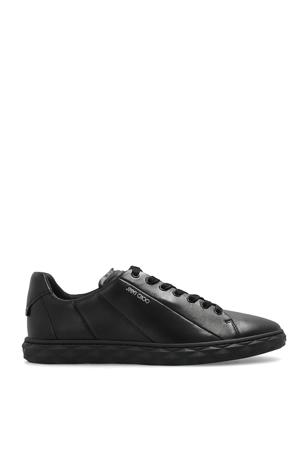 Mens Trainers Jimmy Choo Trainers for Men Black Save 7% Jimmy Choo Leather Diamond Light Sneakers in Black Black 