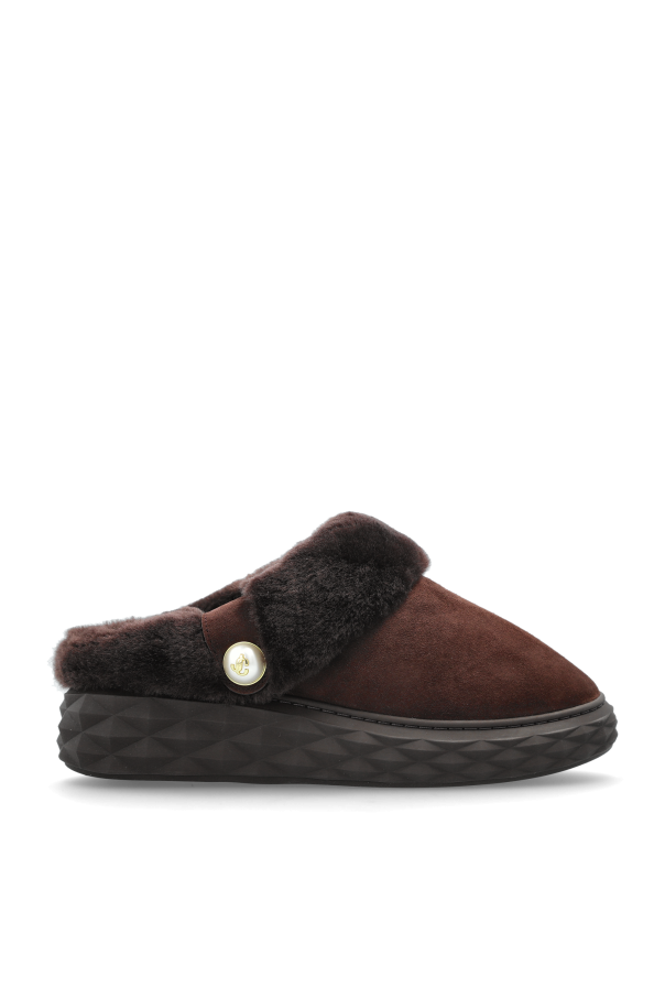 Platform slides "Diamond Maxi" od Jimmy Choo