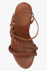 Jimmy Choo BROWN ‘Diosa’ wedge sandals