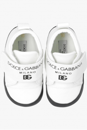 Dolce & Gabbana Kids Leather sneakers with logo